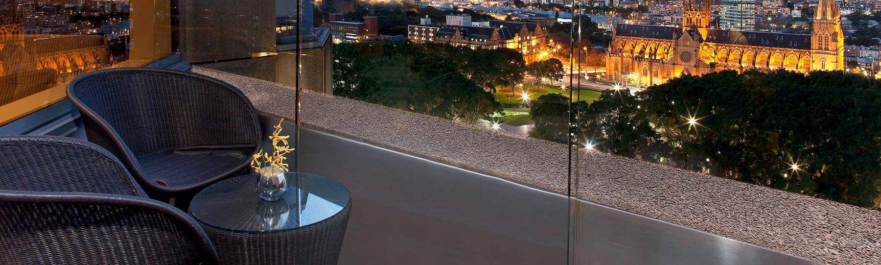 Outlook from Sheraton Grand Sydney Hyde Park near The Gallery